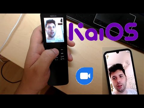Google Duo on Nokia 8110 KaiOS