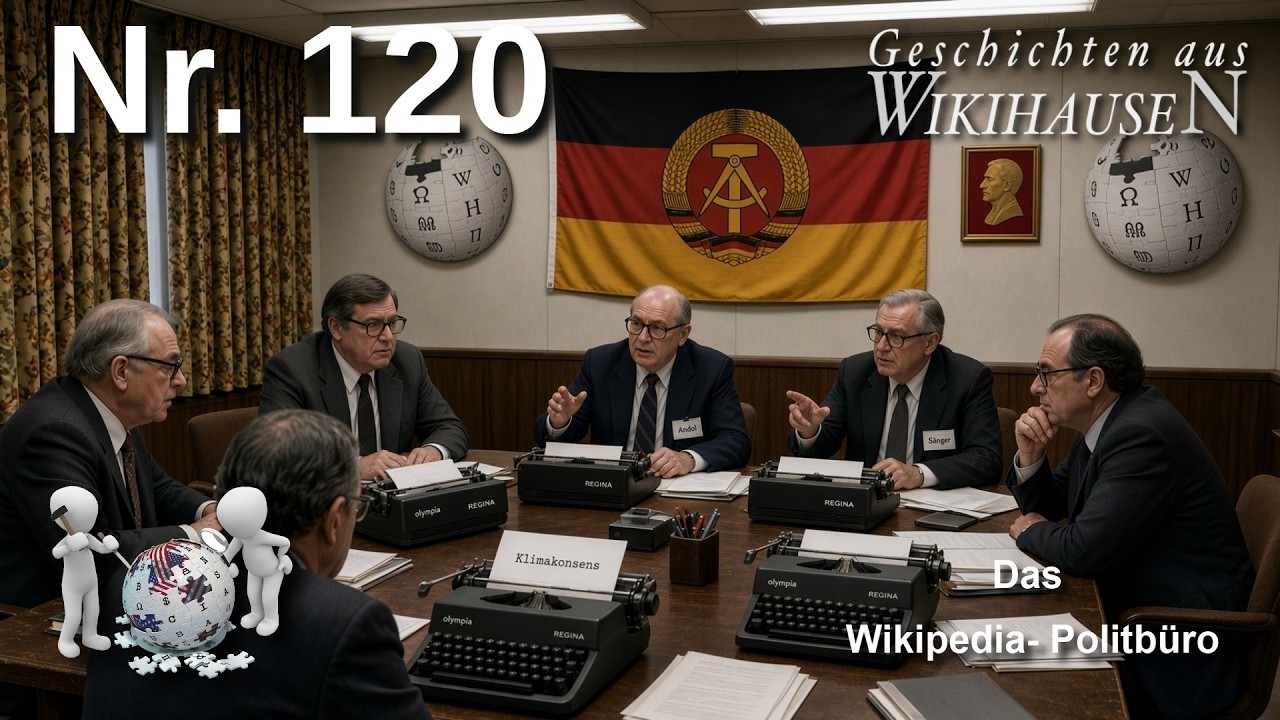 Das Wikipedia-Politbüro - 3 Beispiele: Svensmark, Siegmund, Brosius-Gersdorf | #120 Wikihausen