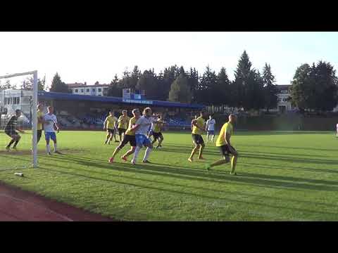 Goool Davida Brabce z 83.min.  v utkání   Jiskra Domažlice vs. FK Baník Sokolov 1:2.