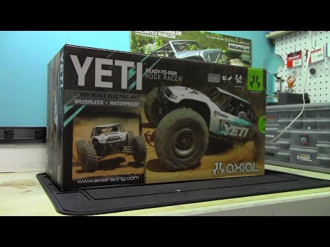 Axial Yeti Unboxing & Quick Overview