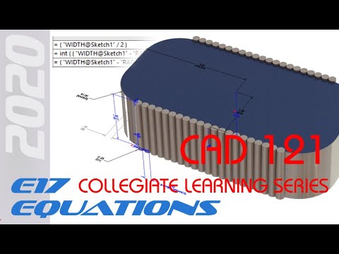 E17 SolidWorks 2020 - Introduction to Equations