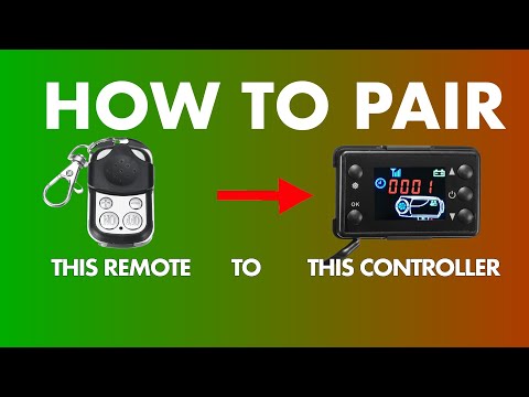 Pairing Your Chinese Diesel Heater Remote And Controller