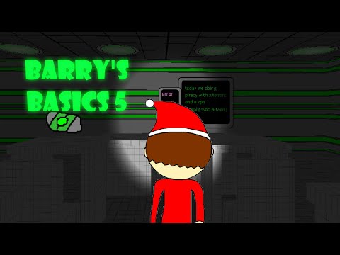 Barry's Basics 5: the foundation (Um Mod de Baldi's Basics feito por Martin the goof games)