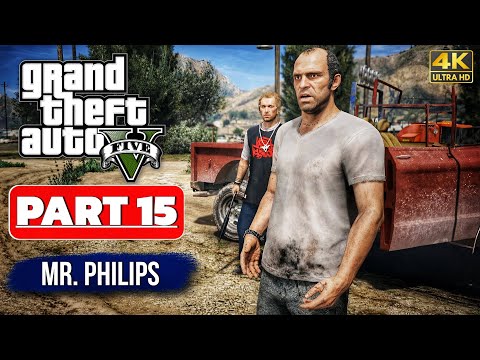 Grand Theft Auto V — Mr Philips Mission Part 15 4K 60FPS No Commentary