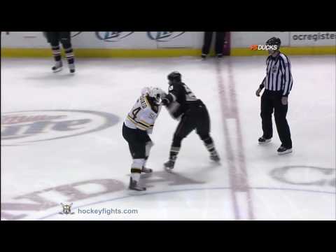 Adam McQuaid vs Troy Bodie Jan 13, 2010