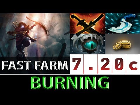 徐志雷 BurNIng [Juggernaut] Very Clean Fast Farm ► Dota 2 7.20c