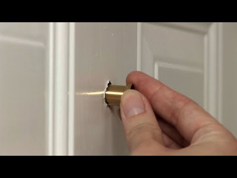 HouseSmarts DIY "Install a Door Peep Hole" Episode 105