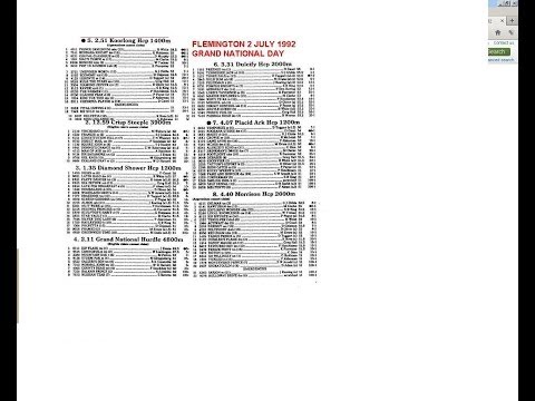 1992 VRC Koorlong Handicap