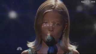 Jackie Evancho - Time To Say Goodbye - Semi Final America&#39;s Got Talent [HD]