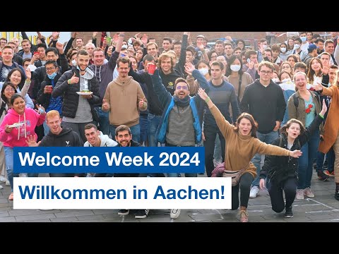 1.000 neue internationale Studis - Welcome Week 2024 an der RWTH 😀
