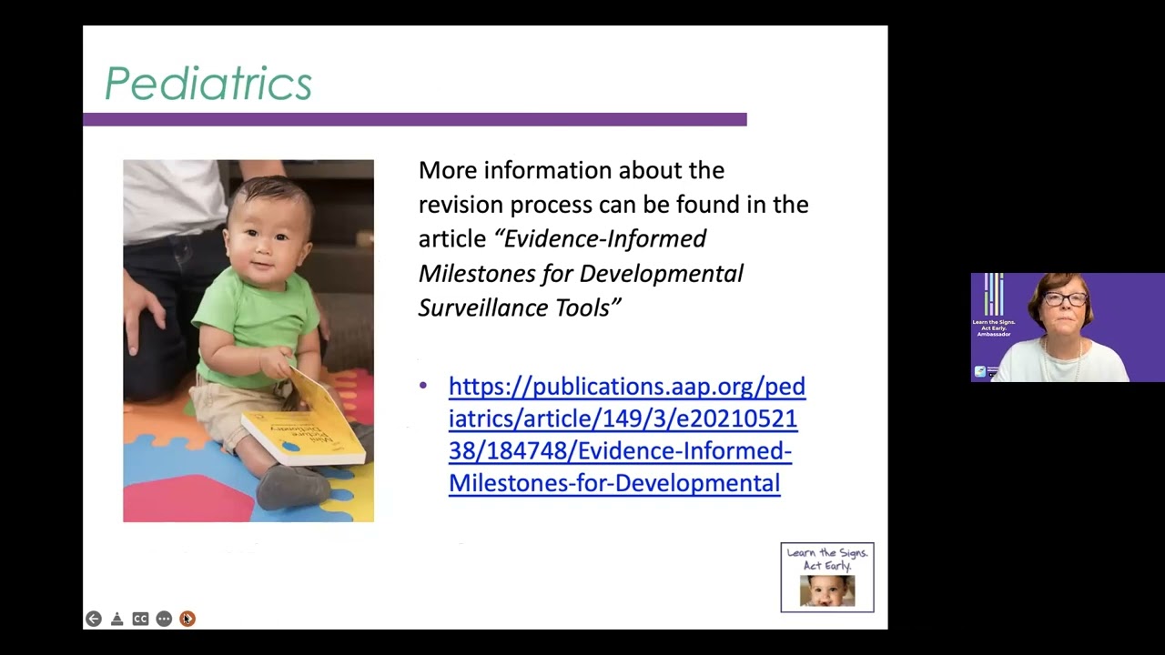 CDC’s Developmental Milestone Checklists: An Overview of Revisions and Updates