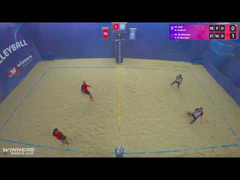 17:30 M. Kisil / V. Kushch - M. Brylliantov / V. Kraievskyi 02.02.2023 | Winners Beach Volleyball