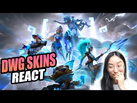 Checking Out ALL DWG SKINS! | Damwon Gaming Skins | League of Legends
