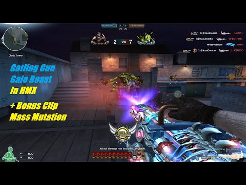 Crossfire West: Gatling Gun Gale Beast Gameplay in HMX + Bonus clip!