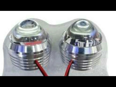 LED Strobe Warning Light For Bike UNBOXING & Review