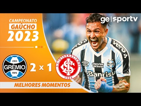 Gols e lances de Grêmio x Internacional