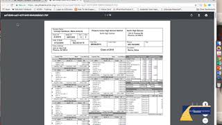 How to Pull transcript STU204 on Synergy