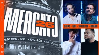 QUI A FAIT LE MEILLEUR MERCATO ? (Les équipes 2026 en LEC/LFL/LCK/LPL...)