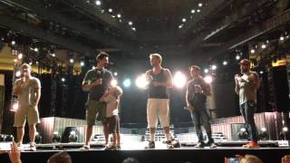 Backstreet Boys - Darlin&#39; - Austin Sound Check - In A World Like This Tour 09.01.13