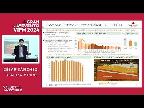 📈 Presentación de César Sánchez de Atalaya Mining