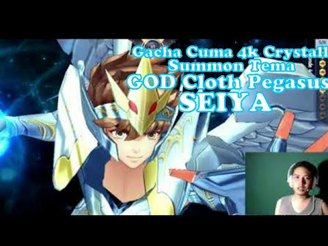 GACHA GOD CLOTH (Divine Seiya) PEGASUS SEIYA Hanya Dengan 4000 Crystall CUK! | Saint Seiya Awakening