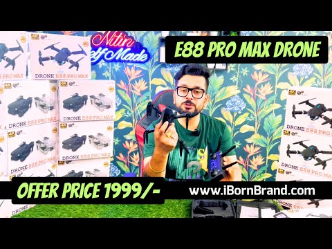 E88 Pro Max Drone In Just 1999 | Drone camera | Nitin Selfmade