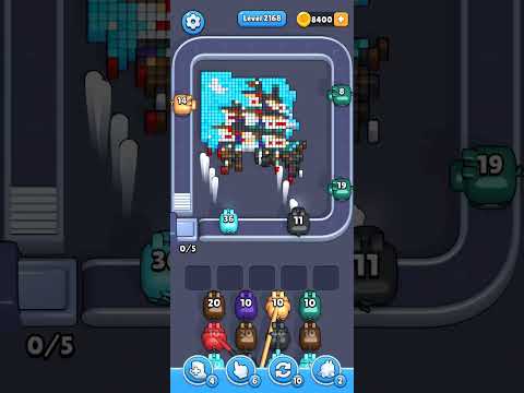 Pixel Flow Level 2168 Walkthrough