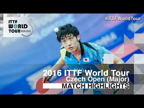 2016 Czech Open Highlights: Yuto Muramatsu vs Cho Seungmin (1/2)