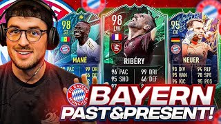 Bayern München Past & Present w/ 98 Ribery, 98 Mane, 95 Neuer