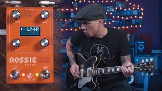 Video thumbnail for GFI System Rossie Filter pedal by R.J. Ronquillo