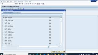 creating a database table in sap abap