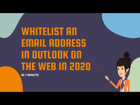 Whitelist an Email Address in Outlook on the Web in 2020 in 1 Minute