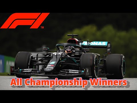 All Formula 1 Championship Winners (1950-2022)