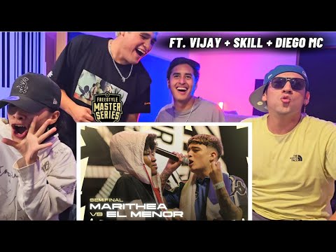 MARITHEA vs EL MENOR 🥊 EL MENOR ESTA INTRATABLE | FMS INTERNACIONAL Ft. Vijay + Skill + Diego Mc