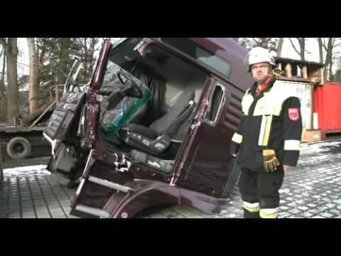 THL an der LKW-Kabine