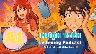 🎧 Luyện Nghe Tiếng Anh Level A1- MƯỢN TIỀN -  | Listening English Podcast |🎯