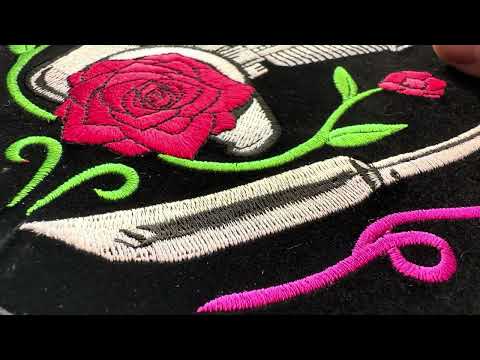 Lady Rider Iron On Patch PL6026