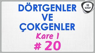 Dörtgenler ve Çokgenler 20 | Kare 1