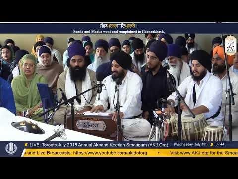 049 Toronto July 2018 - Wednesday Morning - Bhai Jagjit Singh Jee Melbourne