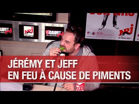 Jérémy et Jeff en feu à cause de piments - C’Cauet sur NRJ