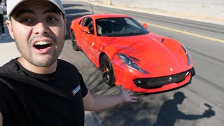 The LOUDEST Ferrari 812 SuperFast!!! RYFT EXHAUST