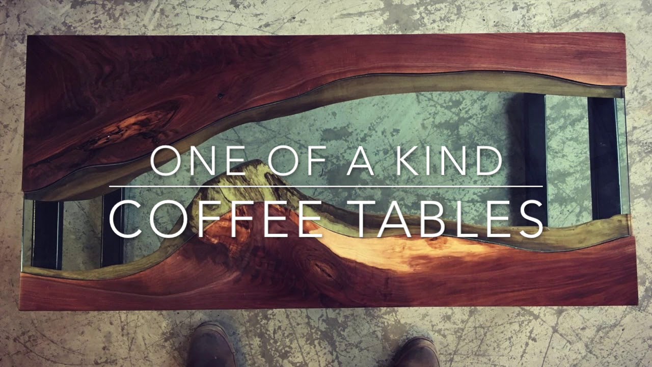 River Series Coffee Table // Big Leaf Maple + Green Glass video thumbnail