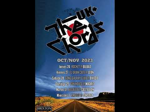 The Chords UK on tour in SPAIN 2023