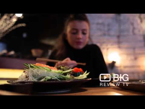 Murakami Japanese Restaurant in Covent Garden London serving Sushi, Sake and Cocktail Drinks