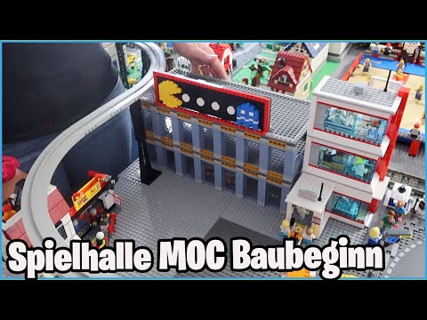 Baubeginn der Spielhalle ☆ Lego City 106