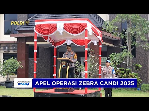 POLRES DEMAK GELAR APEL OPERASI ZEBRA CANDI 2025 TEGASKAN KESIAPAN PERSONEL DAN SARPRAS