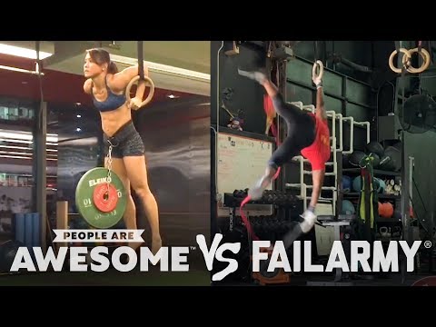 People are Awesome vs. FailArmy | Flips, Flops & More!