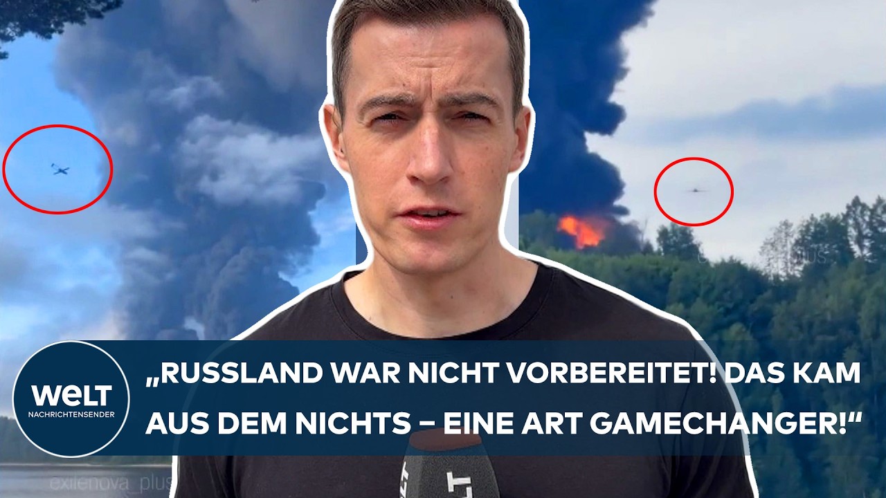 PUTINS KRIEG: Massive Explosionen in Russland – „Eine Strategie, die die Ukraine jetzt fokussiert!“