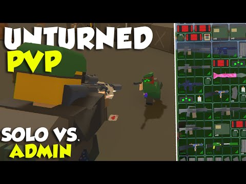 Unturned - Solo Destroying Whole Server (Survival PvP)