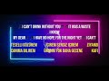 Geceleri Geceler Turkish Song With English Subtitles NAF Studio
